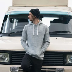 Made to Roam Recycled Hoodie - Gray Marl