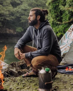 Made to Roam Recycled Hoodie - Faded Black