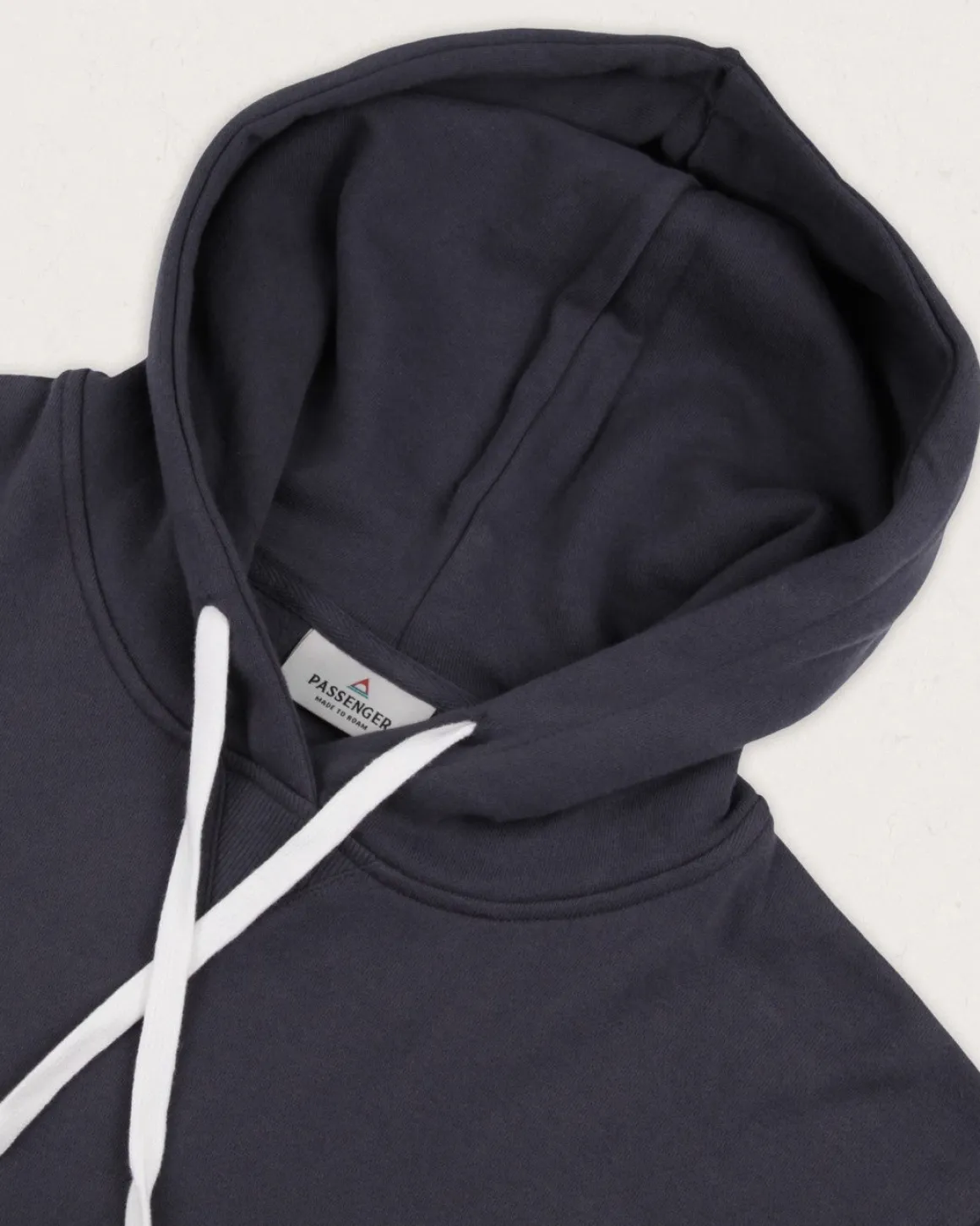 Made to Roam Recycled Hoodie - Faded Black