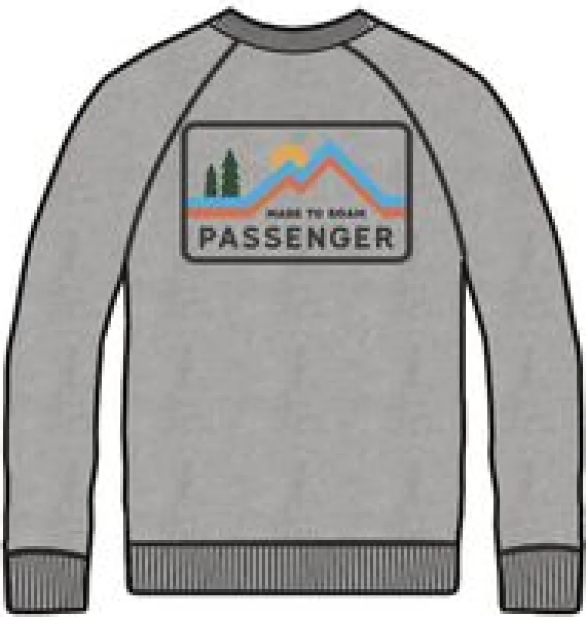 Made To Roam Sweatshirt - Gray Marl
