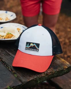 Made To Roam Trucker Hat - Black/Red Spice