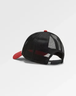 Made To Roam Trucker Hat - Black/Red Spice
