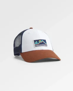 Made To Roam Trucker Hat - Rich Navy/Rubber