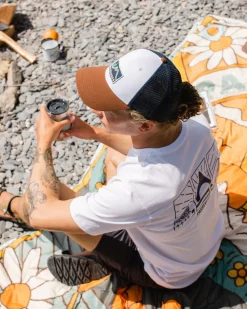 Made To Roam Trucker Hat - Rich Navy/Rubber