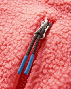 Maine 2.0 Half Zip Recycled Sherpa Fleece - Shell Pink
