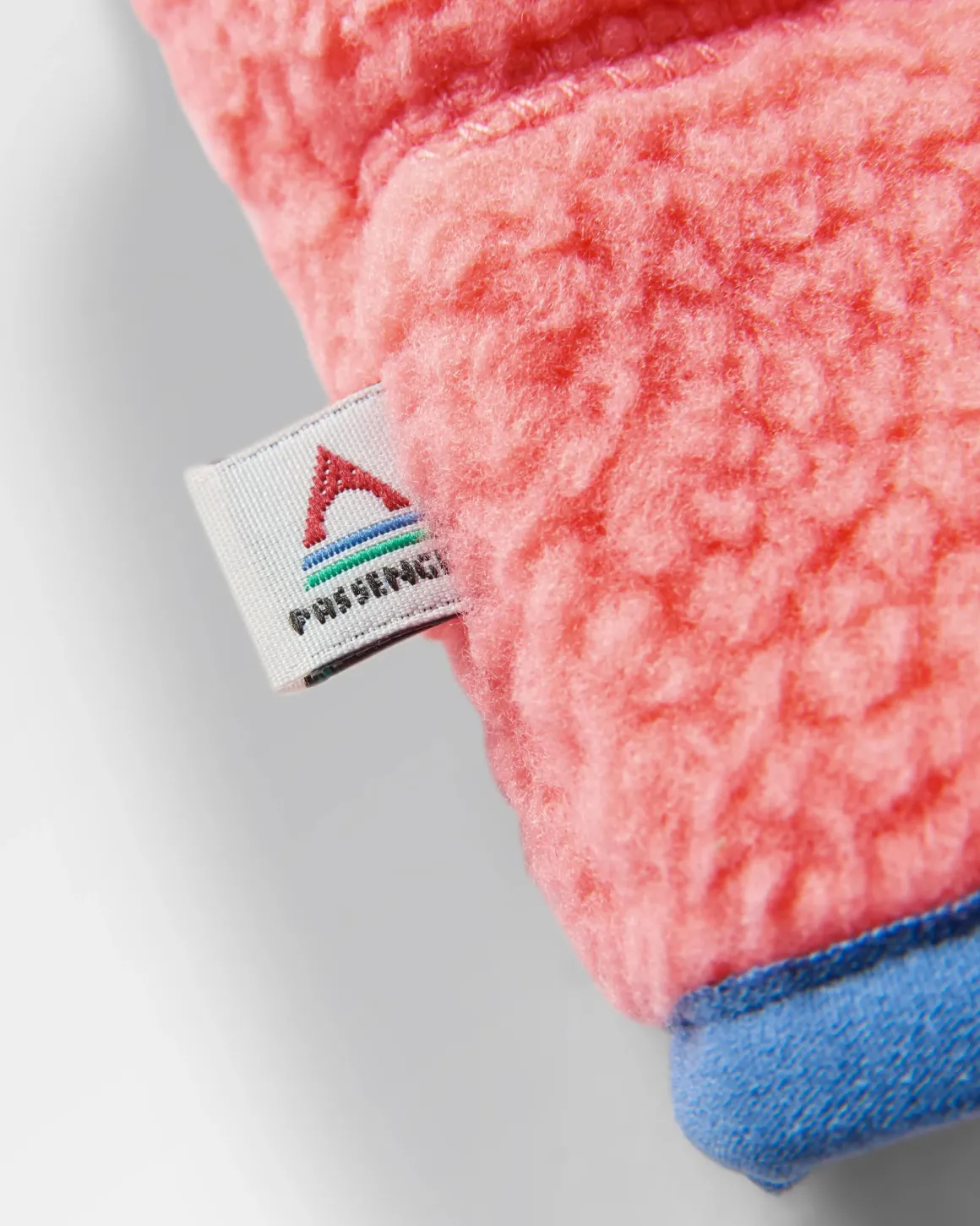 Maine 2.0 Half Zip Recycled Sherpa Fleece - Shell Pink