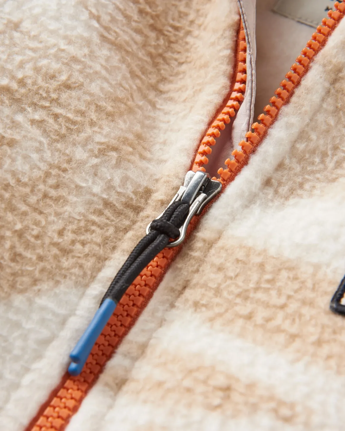 Maine 2.0 Half Zip Recycled Sherpa Fleece - Abstract Mountain Birch