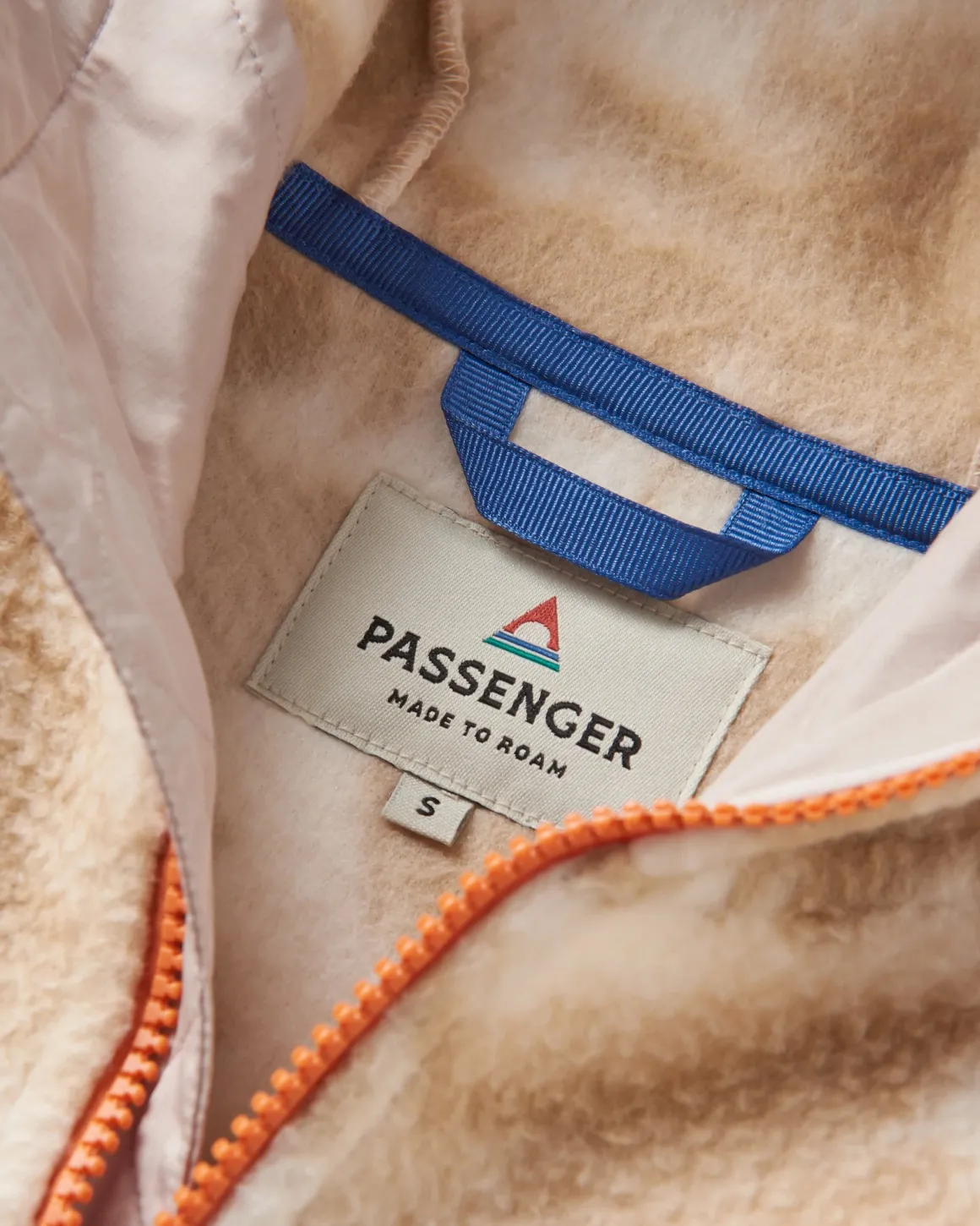 Maine 2.0 Half Zip Recycled Sherpa Fleece - Abstract Mountain Birch