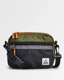Mainland Recycled Hip Pack - True Black/ Khaki Green