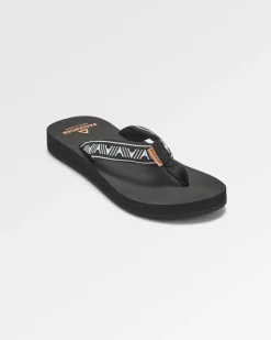 Malibu Flip Flop - Trail Monochrome