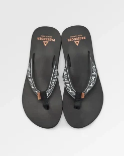 Malibu Flip Flop - Trail Monochrome