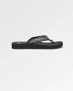 Malibu Flip Flop - Trail Monochrome