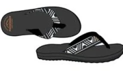 Malibu Flip Flop - Trail Monochrome