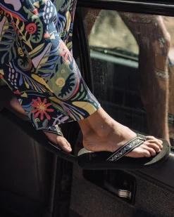 Malibu Flip Flop - Trail Monochrome