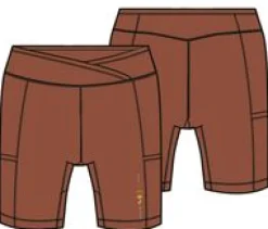 Mantra Recycled Active Shorts - Baked Clay