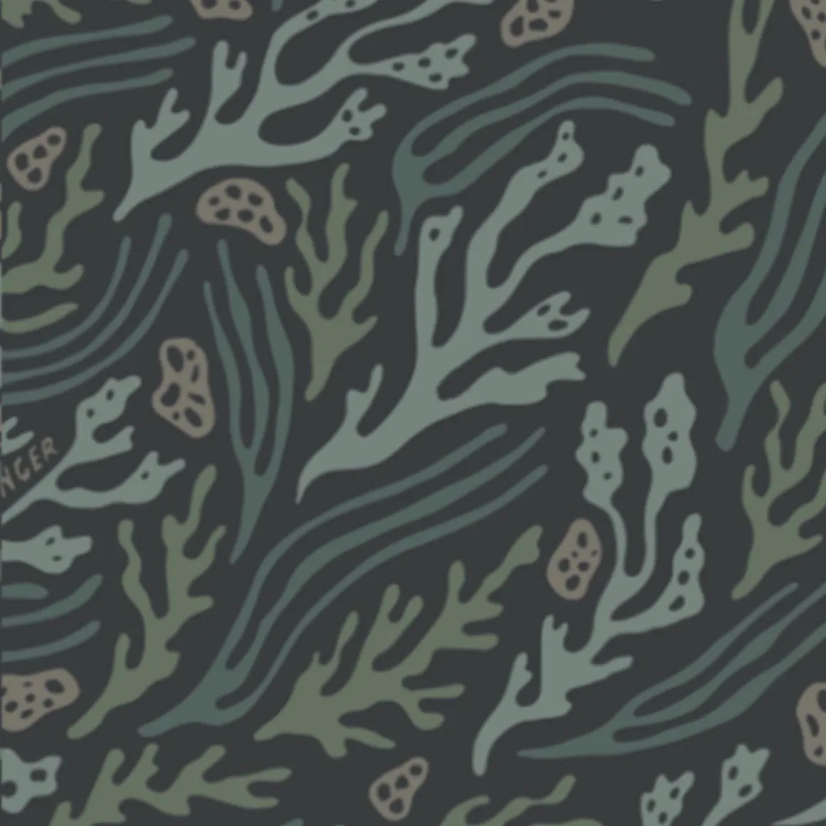 Maple Polar Recycled Fleece Shirt - Ocean Current Black