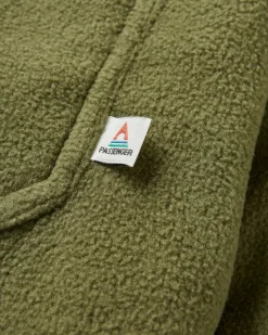 Maple Recycled Polar Fleece Shirt - Khaki Green