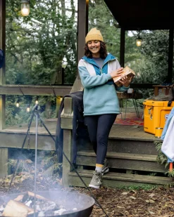 Maren Half Zip Recycled Sherpa Fleece - Arctic