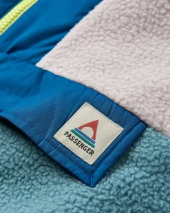 Maren Half Zip Recycled Sherpa Fleece - Arctic