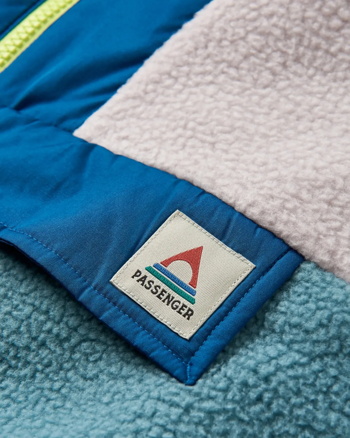 Maren Half Zip Recycled Sherpa Fleece - Arctic