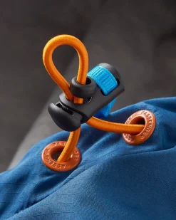 Maren Half Zip Recycled Sherpa Fleece - Burnt Orange