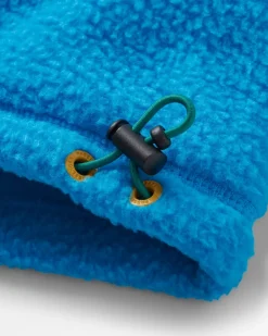 Maren Half Zip Recycled Sherpa Fleece - Bluejay