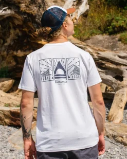 Maverick Recycled Cotton T-Shirt - White