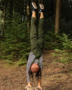 Meadows Organic Cotton Corduroy Overalls - Fir Tree