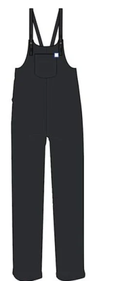 Meadows Organic Cotton Cord Overalls - Black