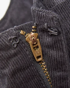 Meadows Organic Cotton Cord Overalls - Black