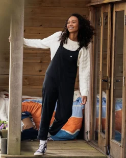 Meadows Organic Cotton Overalls - Black