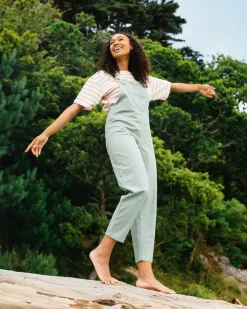 Meadows Organic Cotton Overalls - Pistachio