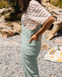 Meadows Organic Cotton Overalls - Pistachio