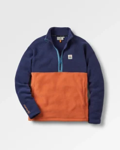 Men's Highland Recycled Polartec Fleece - Rich Navy