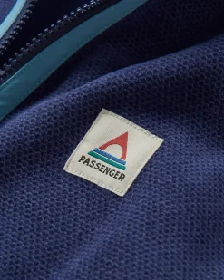 Men's Highland Recycled Polartec Fleece - Rich Navy