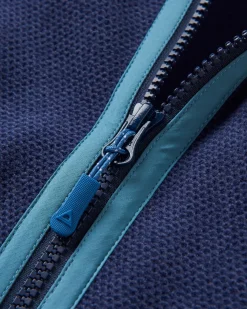 Men's Highland Recycled Polartec Fleece - Rich Navy