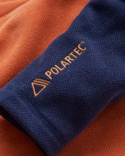 Men's Highland Recycled Polartec Fleece - Rich Navy