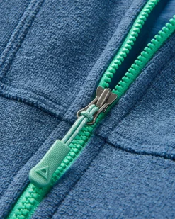 Men's Pinegrove Recycled Polartec Fleece Hoodie - Dark Denim Marl