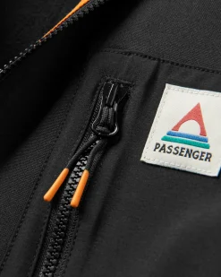 Men's Solitude Recycled Polartec® Fleece Hoodie - Black