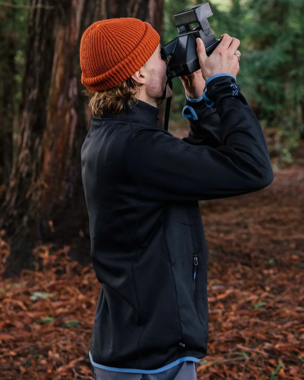 Men's Solitude Recycled Polartec® Fleece Pullover - Black