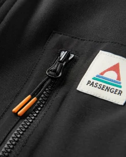 Men's Solitude Recycled Polartec® Fleece Pullover - Black