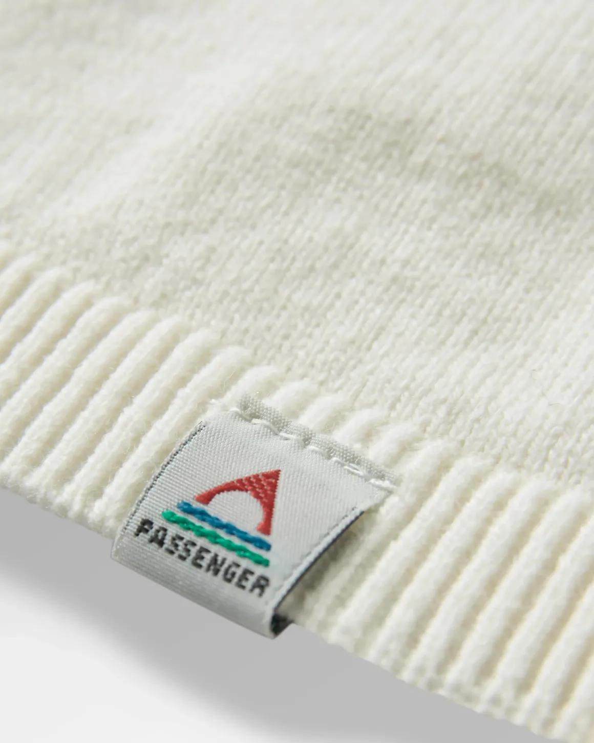 Migrate Organic Knitted Sweater - Green spruce stripe