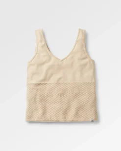 Migrate Organic Knitted Tank Top - Oat