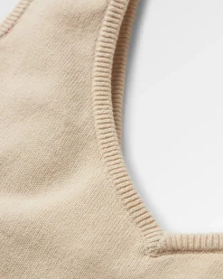 Migrate Organic Knitted Tank Top - Oat
