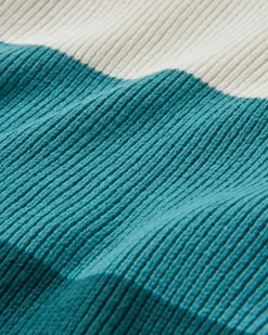 Moments Oversized Organic Knitted Sweater - Multi Stripe