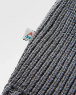 Moments Oversized Organic Knitted Sweater - Lime Multi Stripe