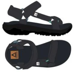 Monterey Roam Sandal - Black