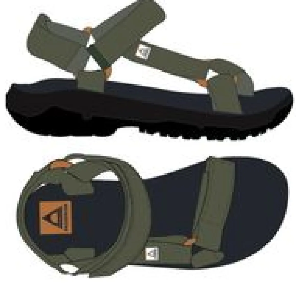 Monterey Roam Sandal - Khaki Green