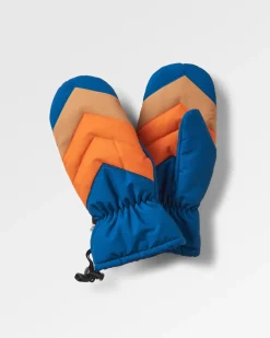 Moonlight Mittens - Tidal Blue Orange Multi