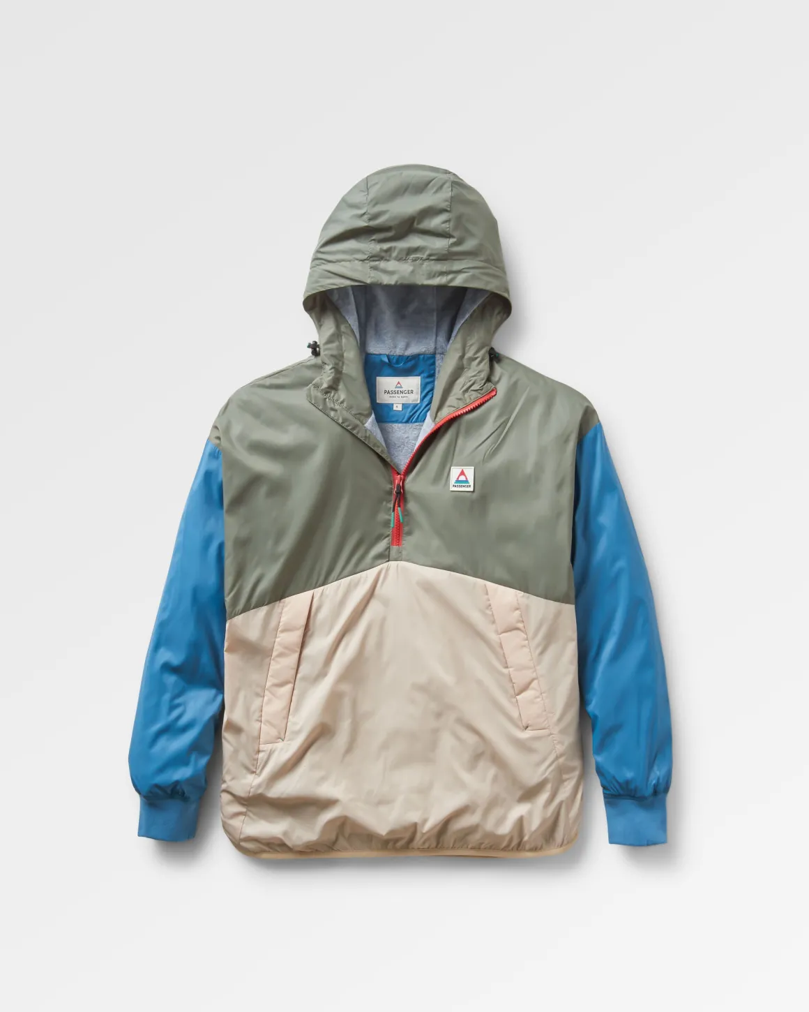 Moonlight Recycled Insulated Pullover - Dusty Olive